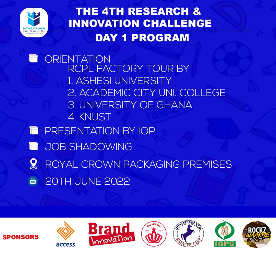 The 4th Research and Innovation Challenge Department of Communication